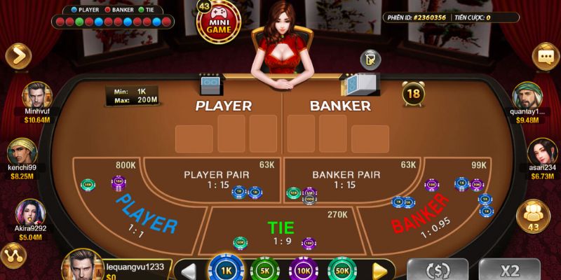 Luật chơi Baccarat khi rút bài trong trò chơi